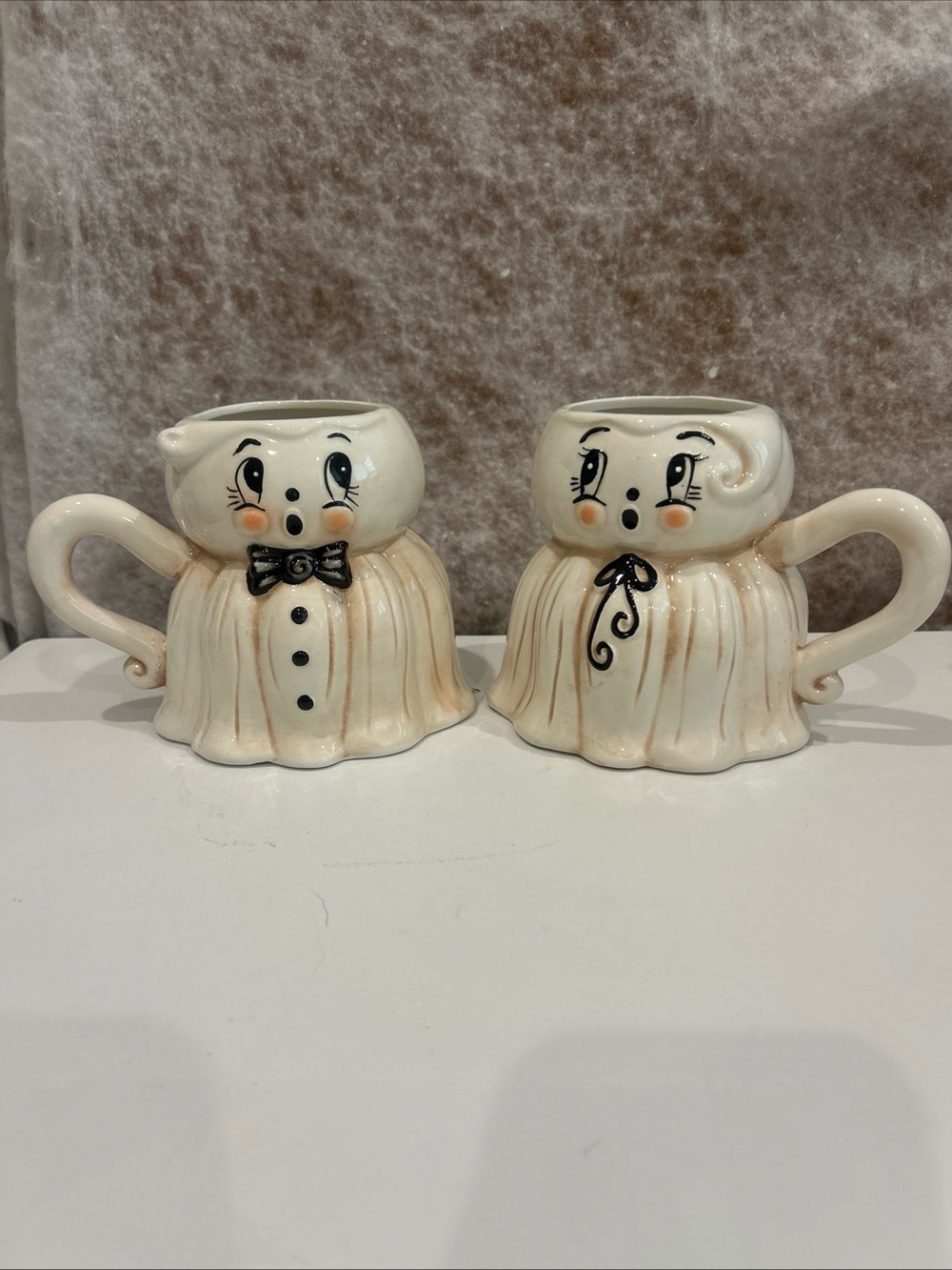 Johanna Parker Kooky Ghost Mugs Set of 2 2026 Ceramic Viral Halloween Decor